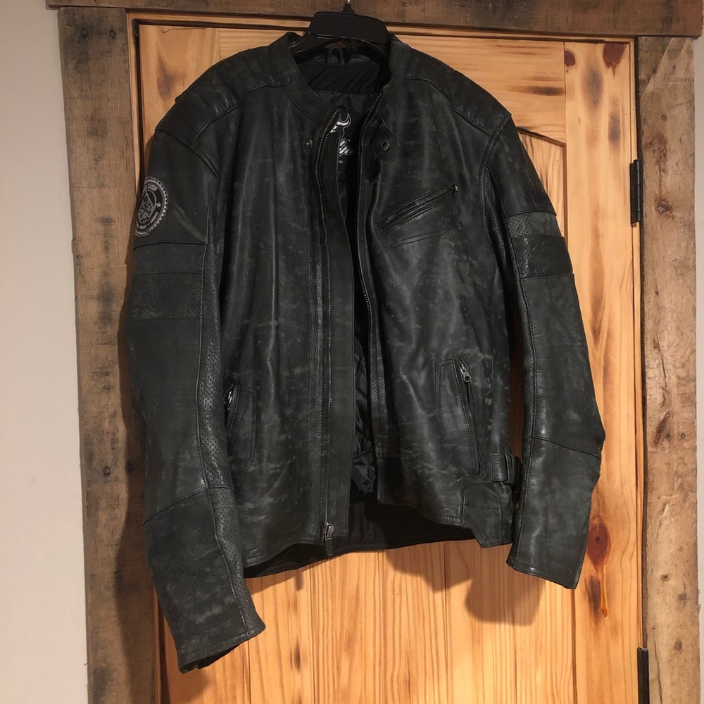 Speed and Strength Shop Leather Motorcycle Jacket
